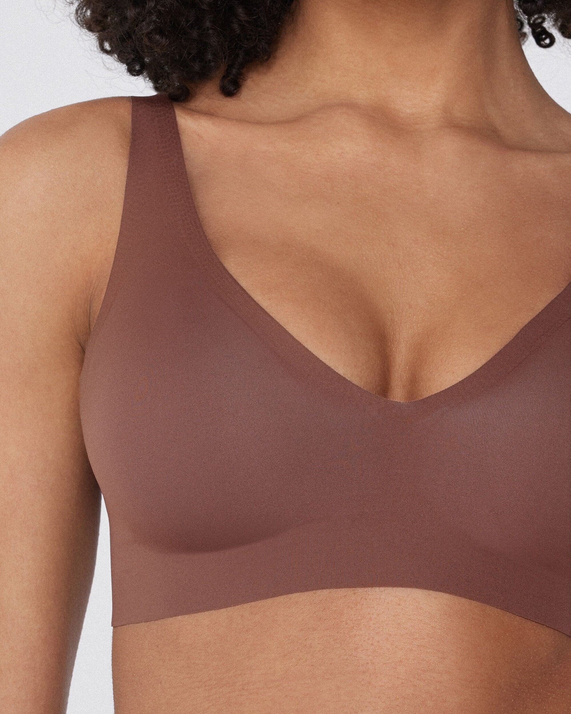 Aira V Bra Caramel Dark