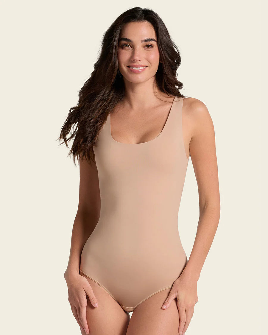 Aira Essential Bodysuit Golden Beige